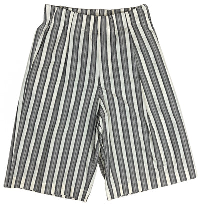 Dries Van Noten Pilburn Striped Shorts in Black/White - Discounts on Dries Van Noten at UAL