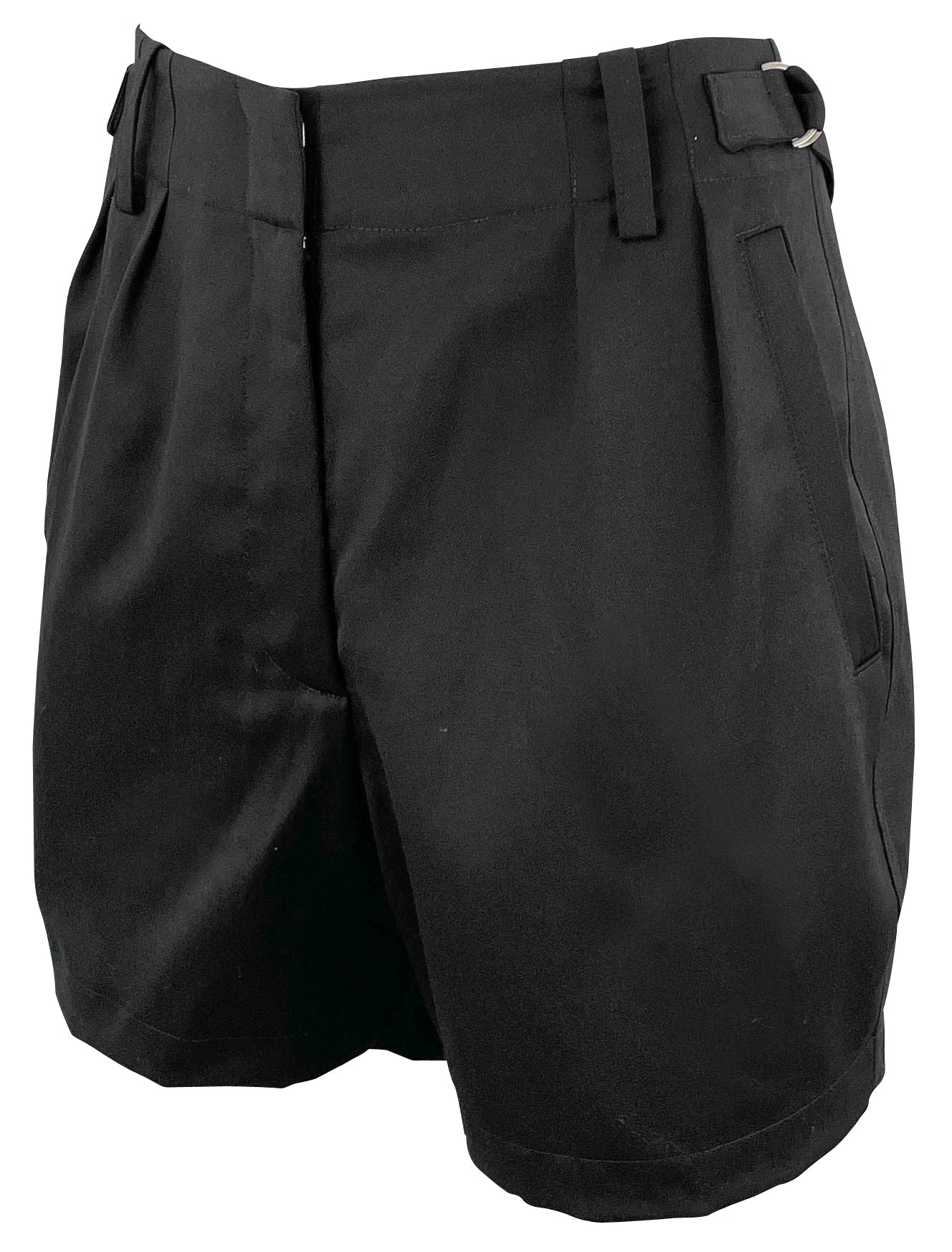 Maria Cher. Pleated Shorts in Black - Discounts on Maria Cher. at UAL