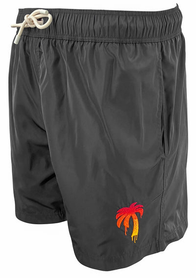 Palm Angels Swim Shorts in Black - Discounts on Palm Angels at UAL