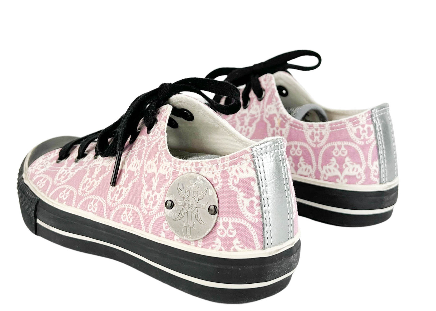 Thomas Wylde Dead Head Sneakers in Pink - Discounts on Thomas Wylde at UAL