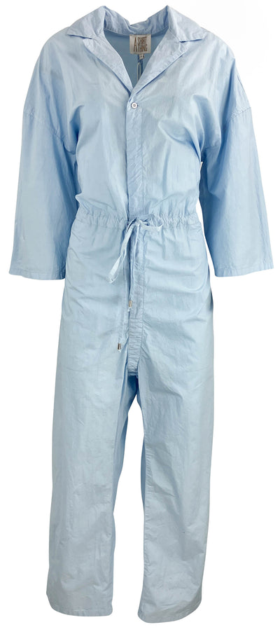 A Shirt Thing Bliss Parachute Jumpsuit in Cloud - Discounts on A Shirt Thing at UAL