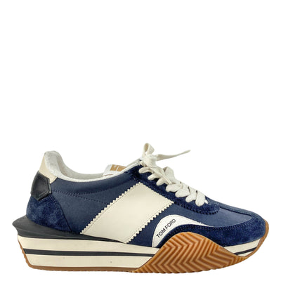 Tom Ford James Sneakers in Midnight Blue - Discounts on Tom Ford at UAL