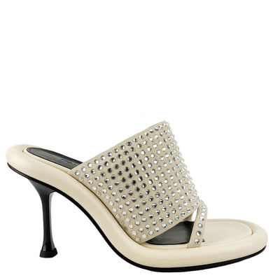 JW Anderson Fala Bumper Mule in Natural - Discounts on JW Anderson at UAL