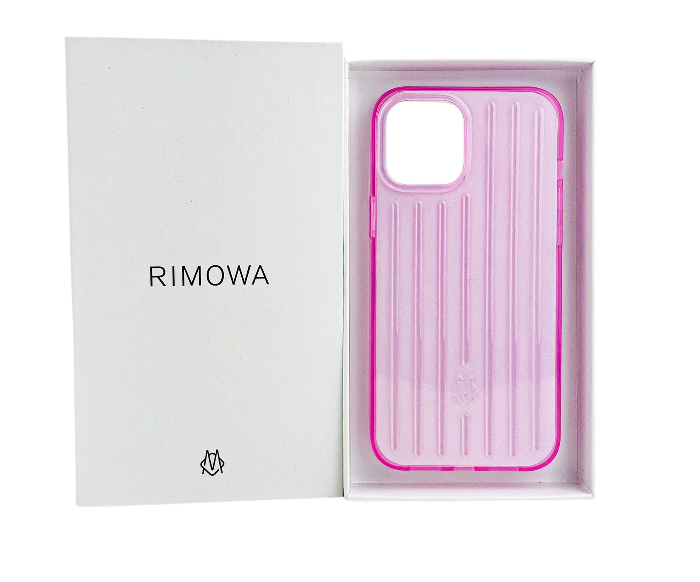 RIMOWA iPhone 12/12 Pro Phone Case in Fluorescent Pink - Discounts on RIMOWA at UAL