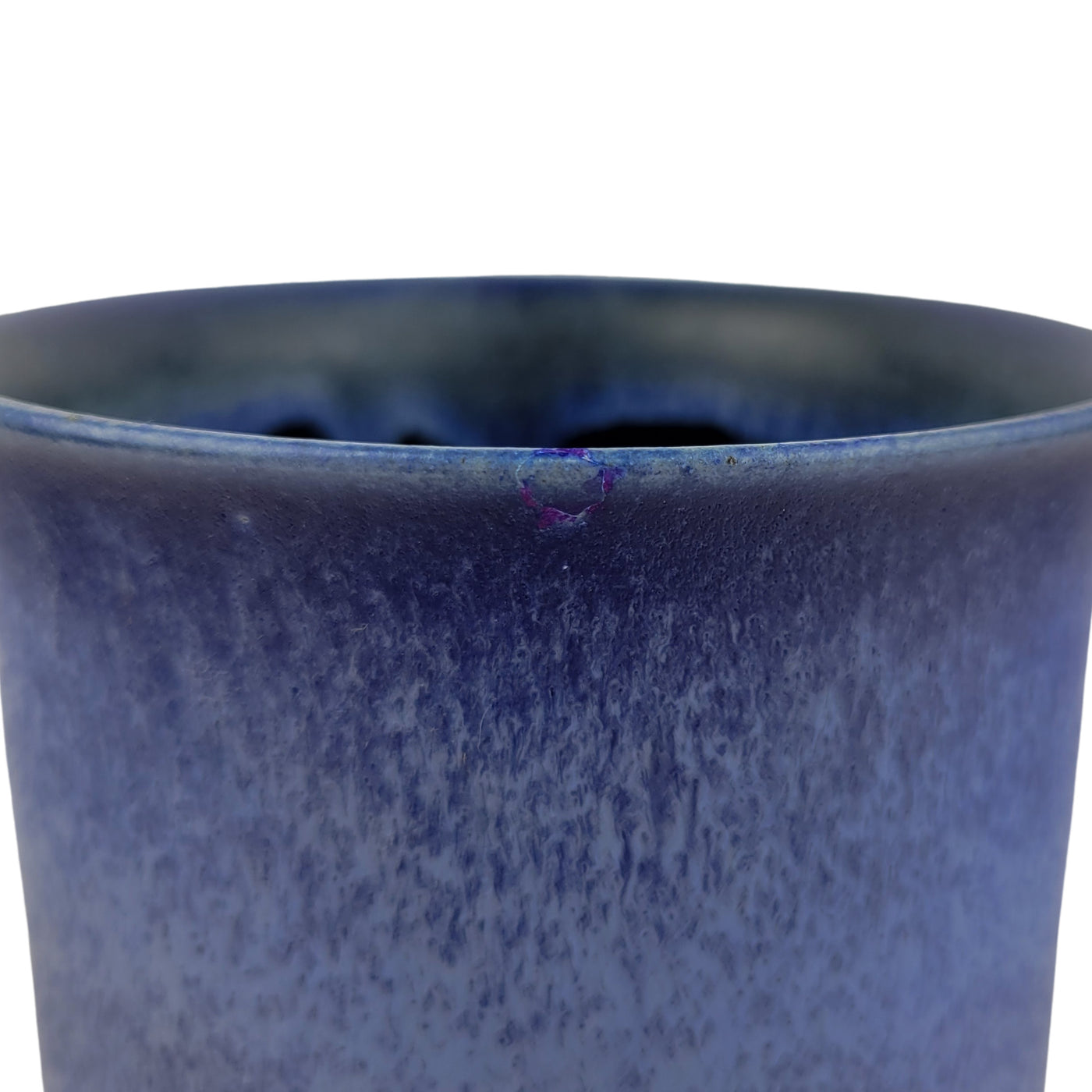 Tortus Flared Cylinder Vase in Blue - Discounts on Tortus at UAL