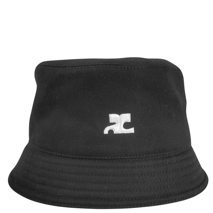 Courréges Bucket Hat in Black