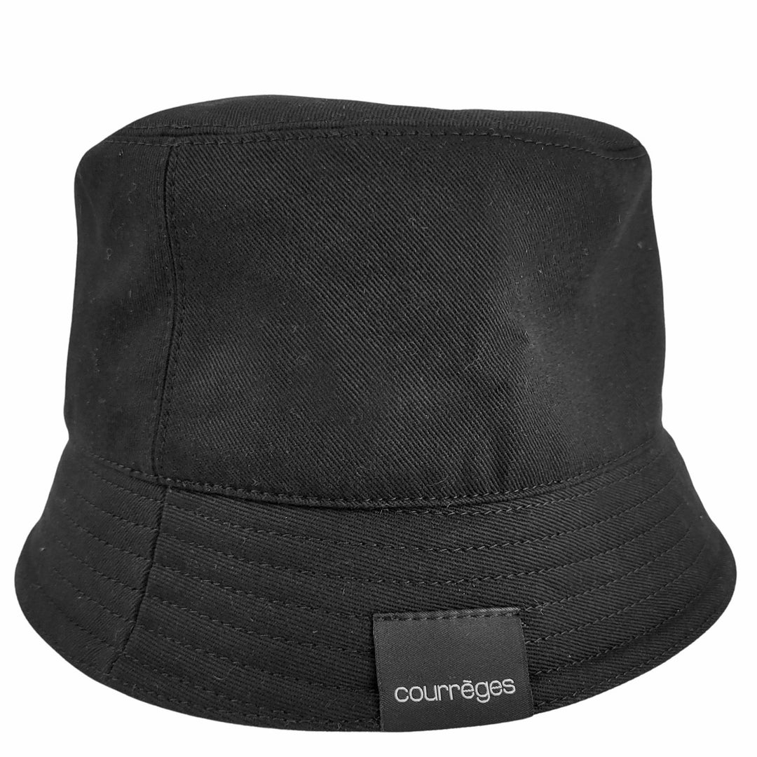 Courréges Bucket Hat in Black