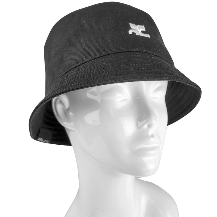 Courréges Bucket Hat in Black