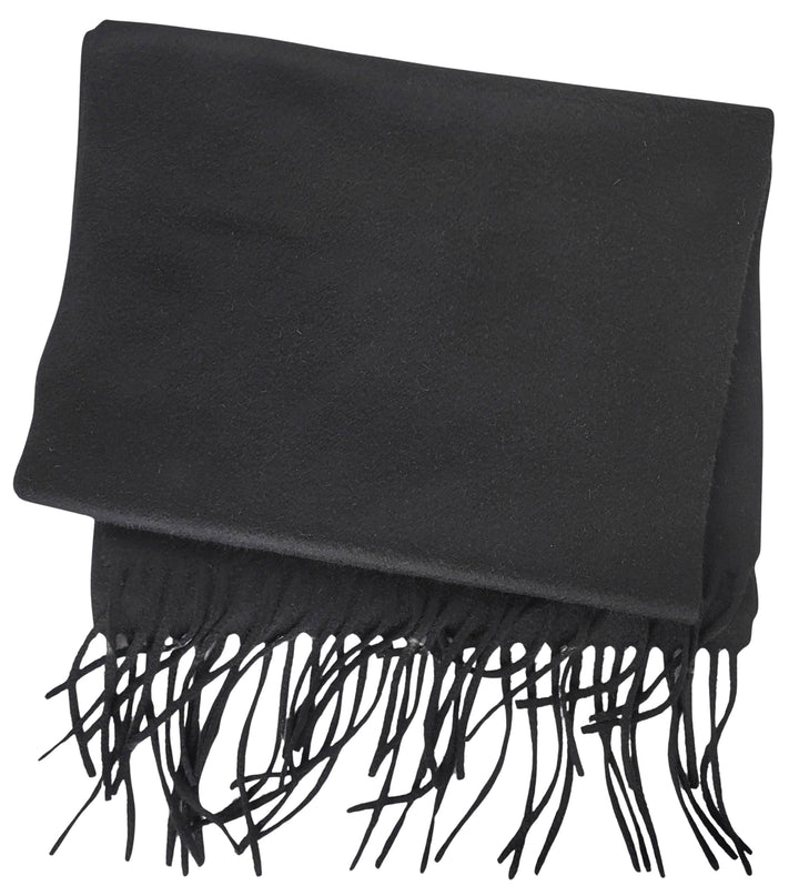The Row Cashmere Scarf in Black