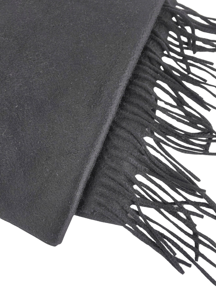 The Row Cashmere Scarf in Black