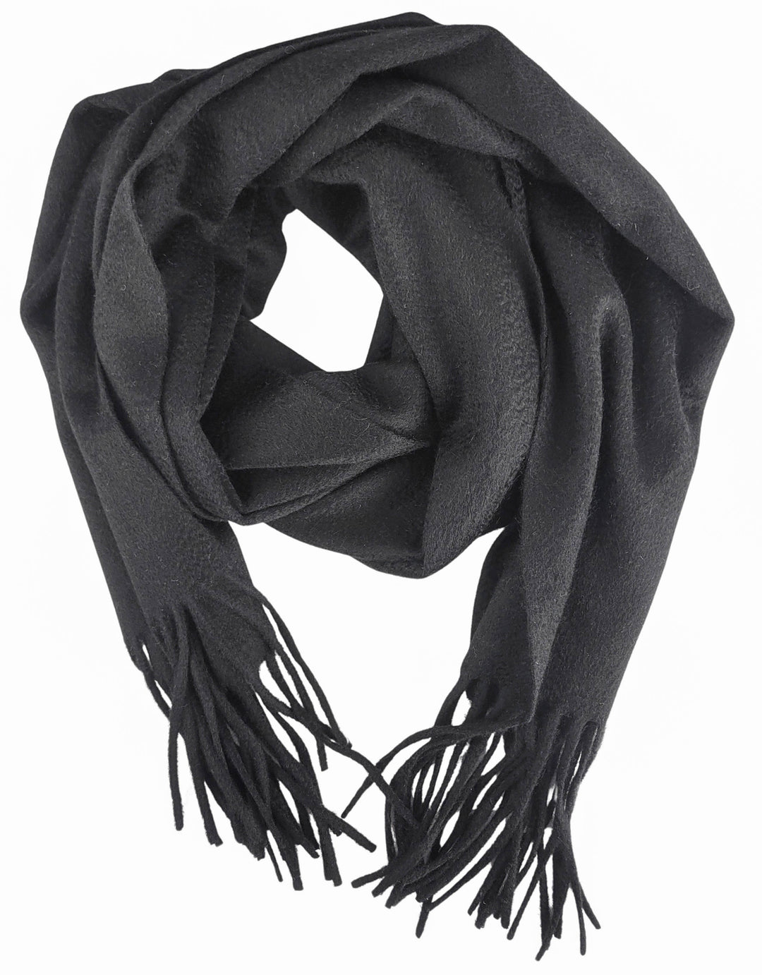 The Row Cashmere Scarf in Black