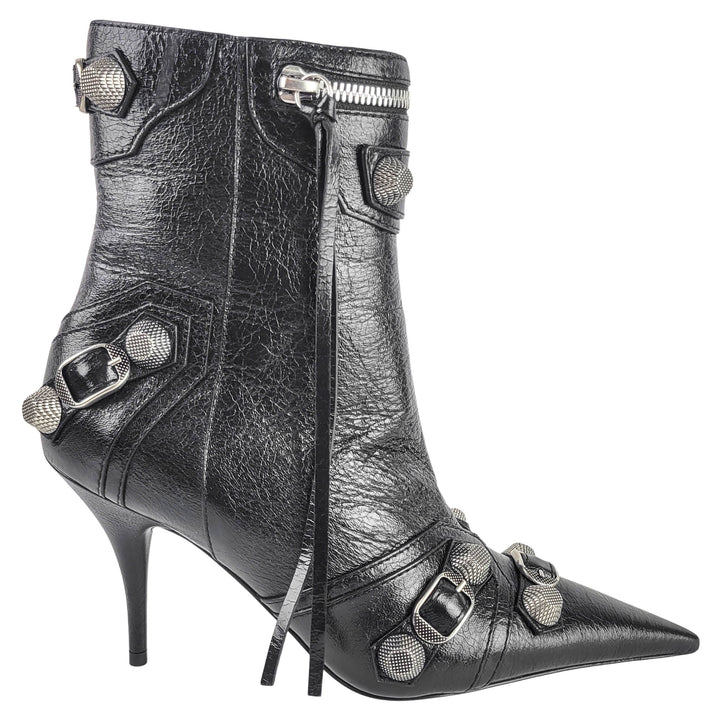Balenciaga Cagole Booties in Black