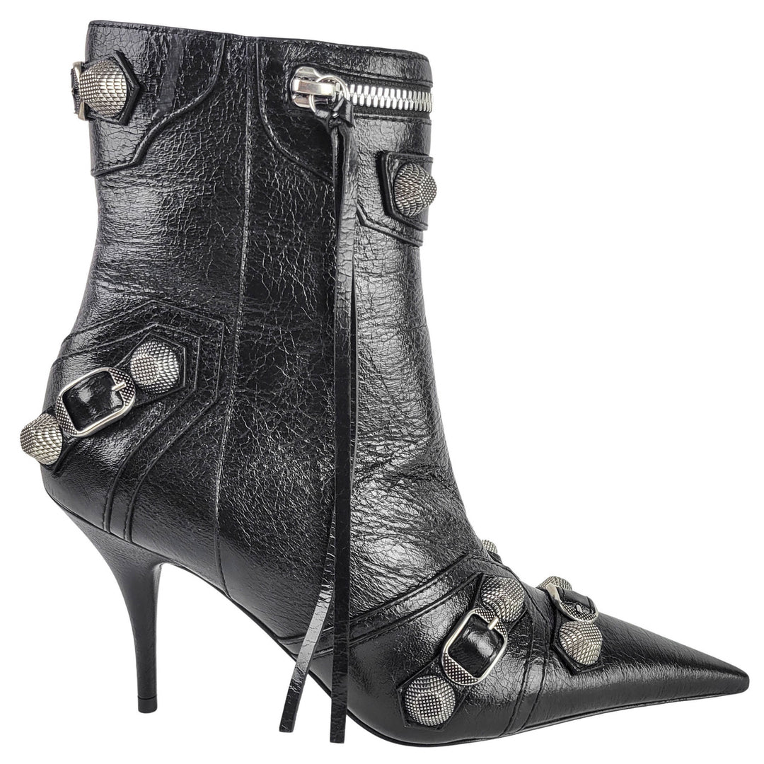 Balenciaga Cagole Booties in Black