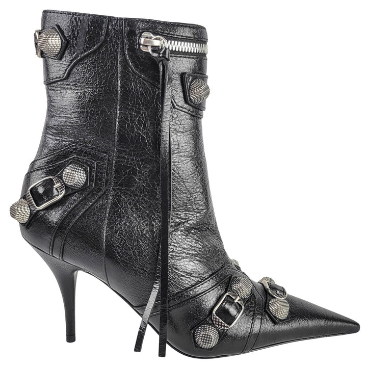 Balenciaga Cagole Booties in Black