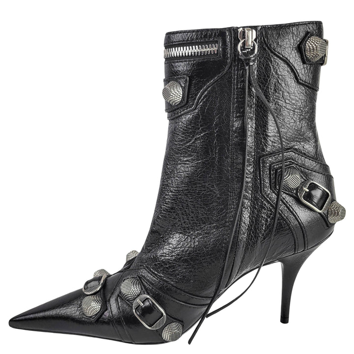 Balenciaga Cagole Booties in Black