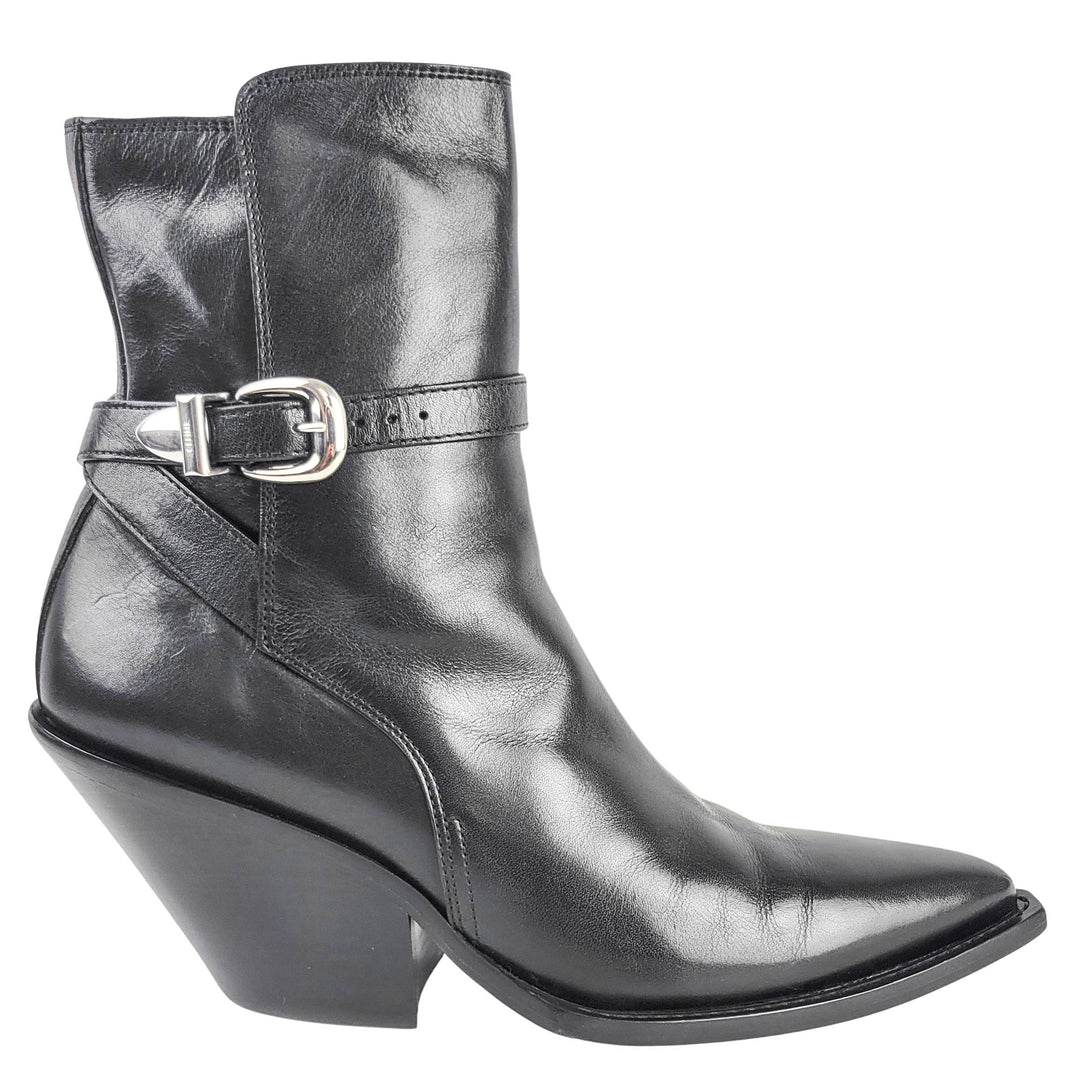 Celine Joan Ankle Boots in Black