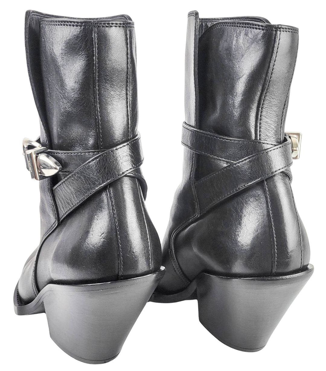 Celine Joan Ankle Boots in Black
