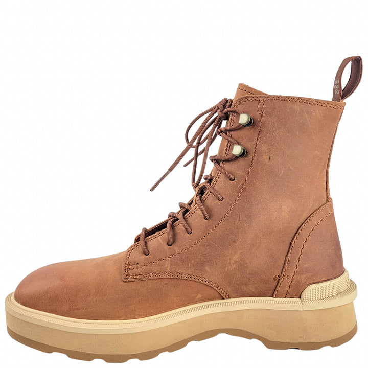 Sorel Lace Up Boots in Terracotta