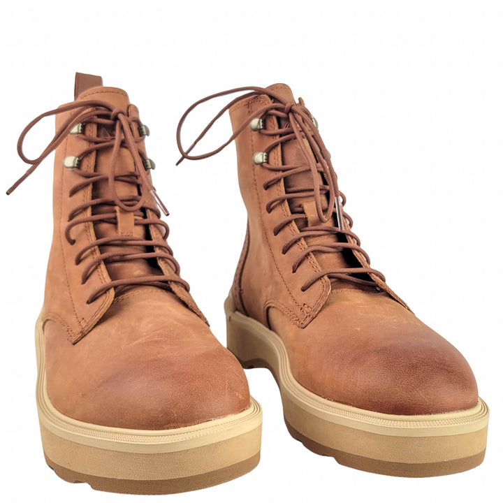 Sorel Lace Up Boots in Terracotta