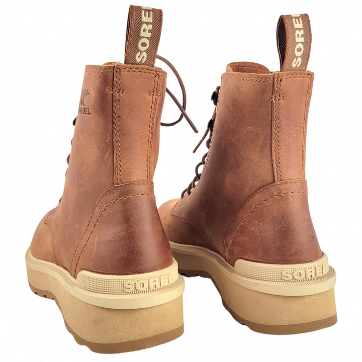 Sorel Lace Up Boots in Terracotta