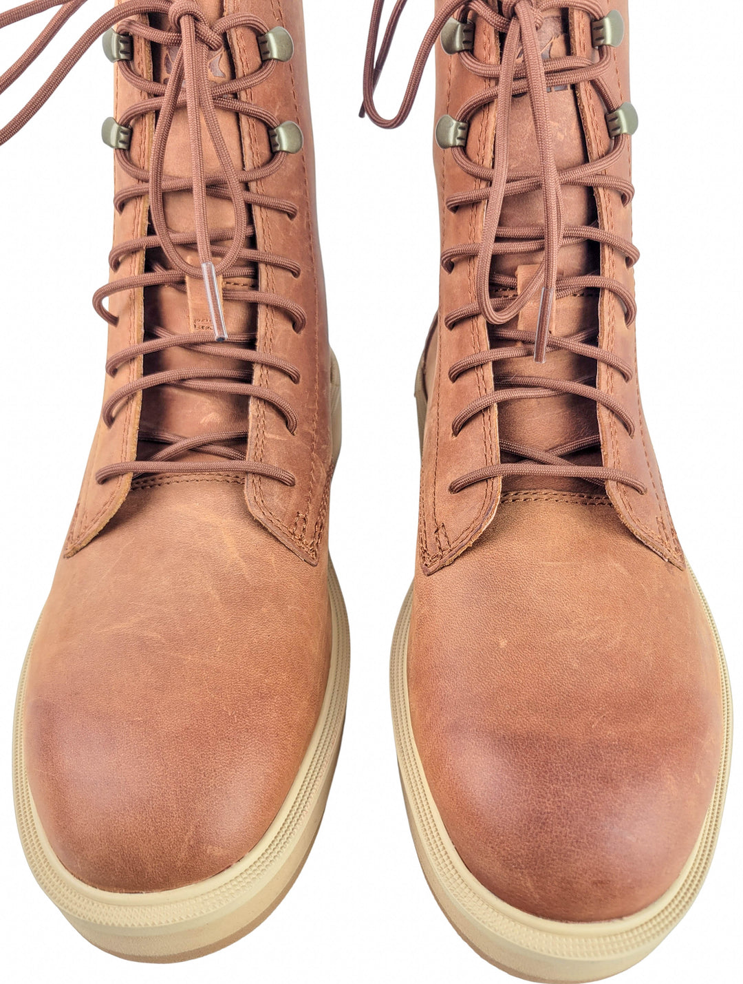 Sorel Lace Up Boots in Terracotta