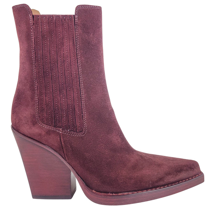 Paris Texas Dallas Ankle Boots in Rouge Noir