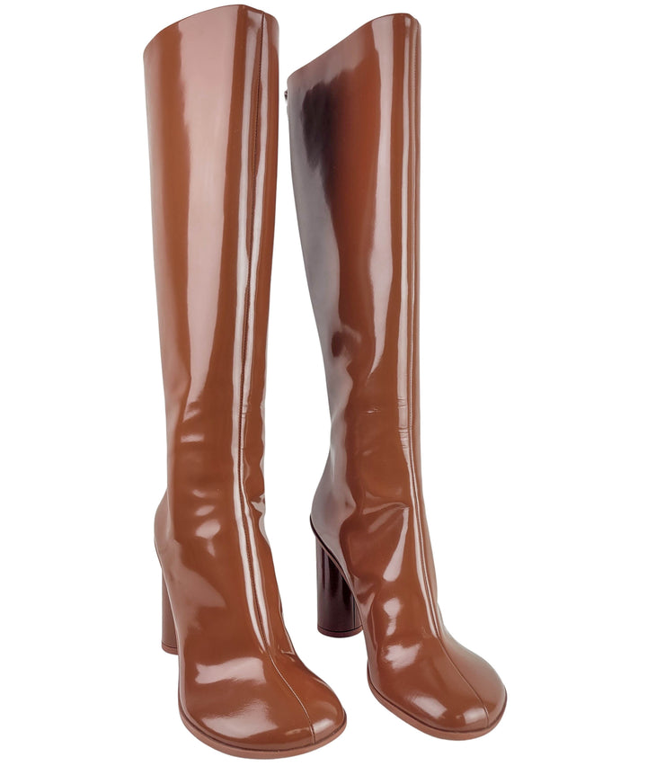 Bottega Veneta Atomic Boots in Brown Sugar