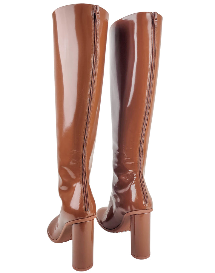 Bottega Veneta Atomic Boots in Brown Sugar