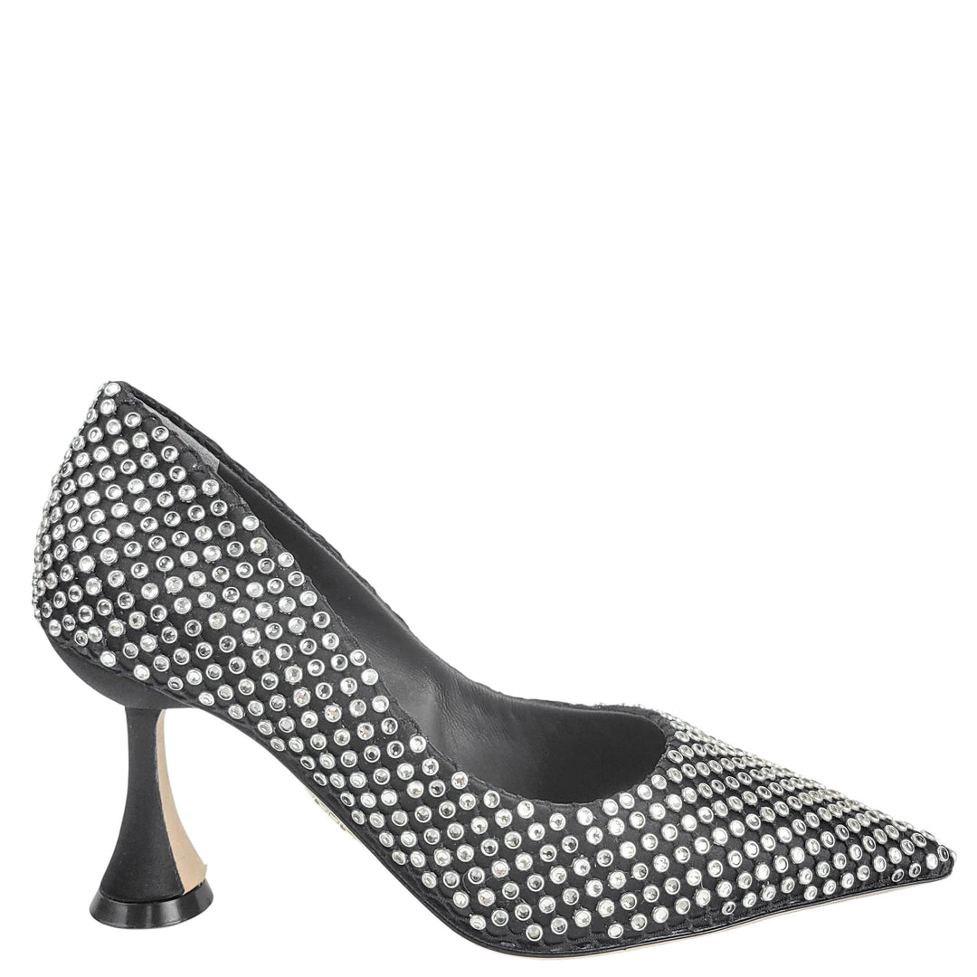 Rodo Embellished Pumps in Black - Discounts on Rodo at UAL