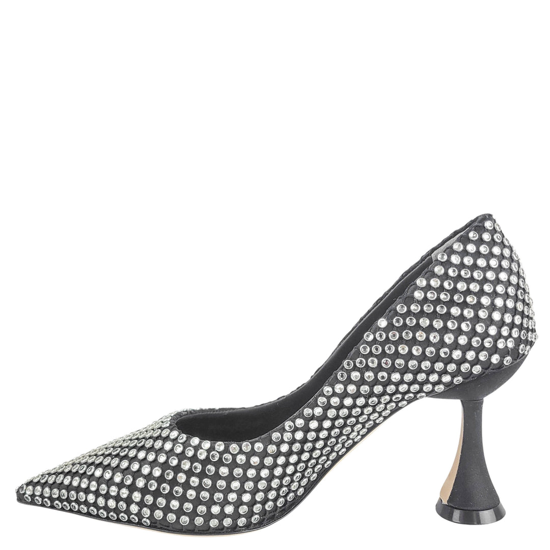 Rodo Embellished Pumps in Black - Discounts on Rodo at UAL