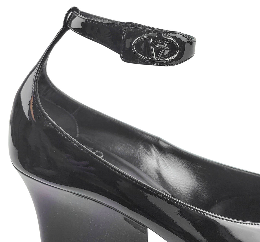 Valentino Heels in Black Patent Leather - Discounts on Valentino at UAL