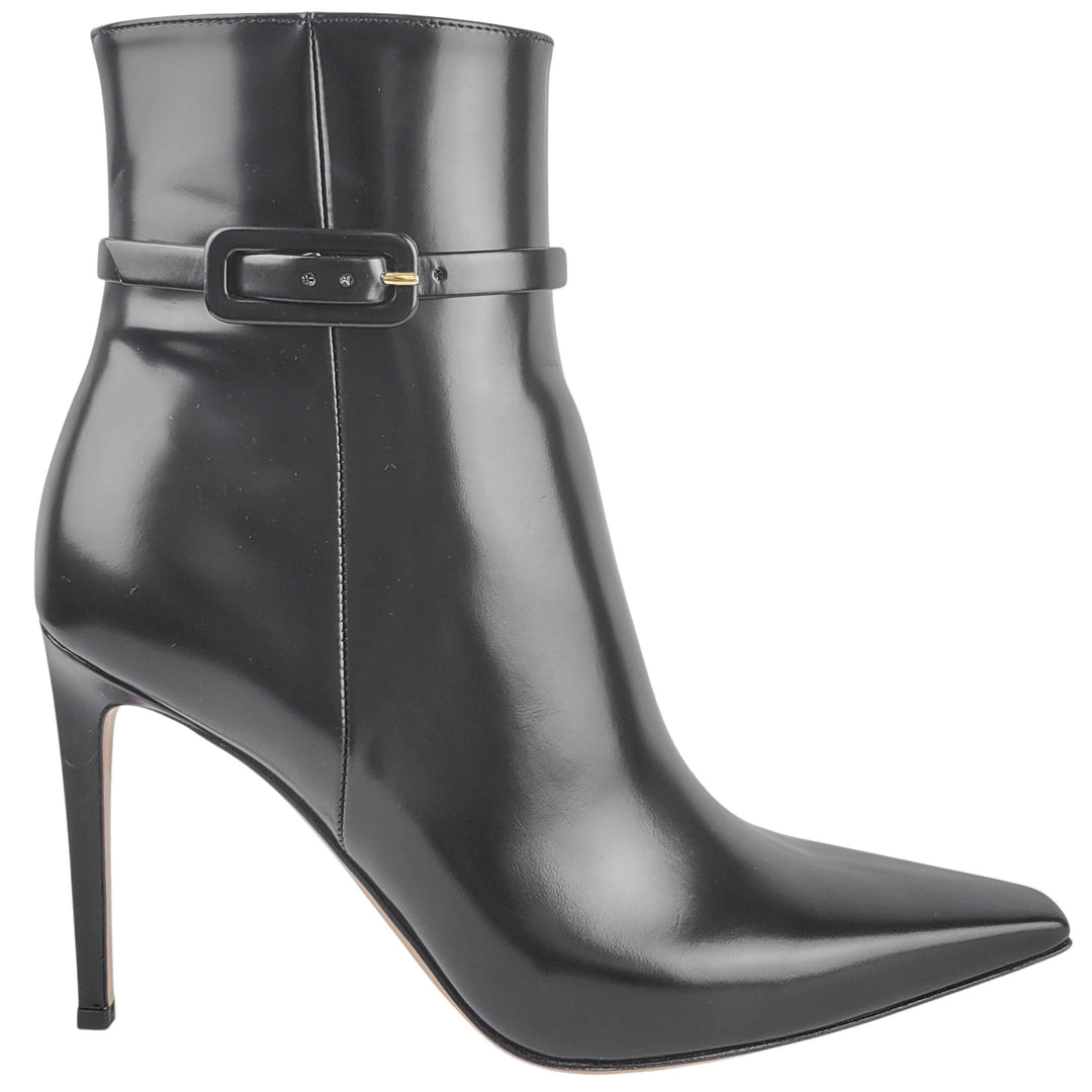 Gianvito Rossi Linsay Bootie in Black - Discounts on Gianvito Rossi at UAL