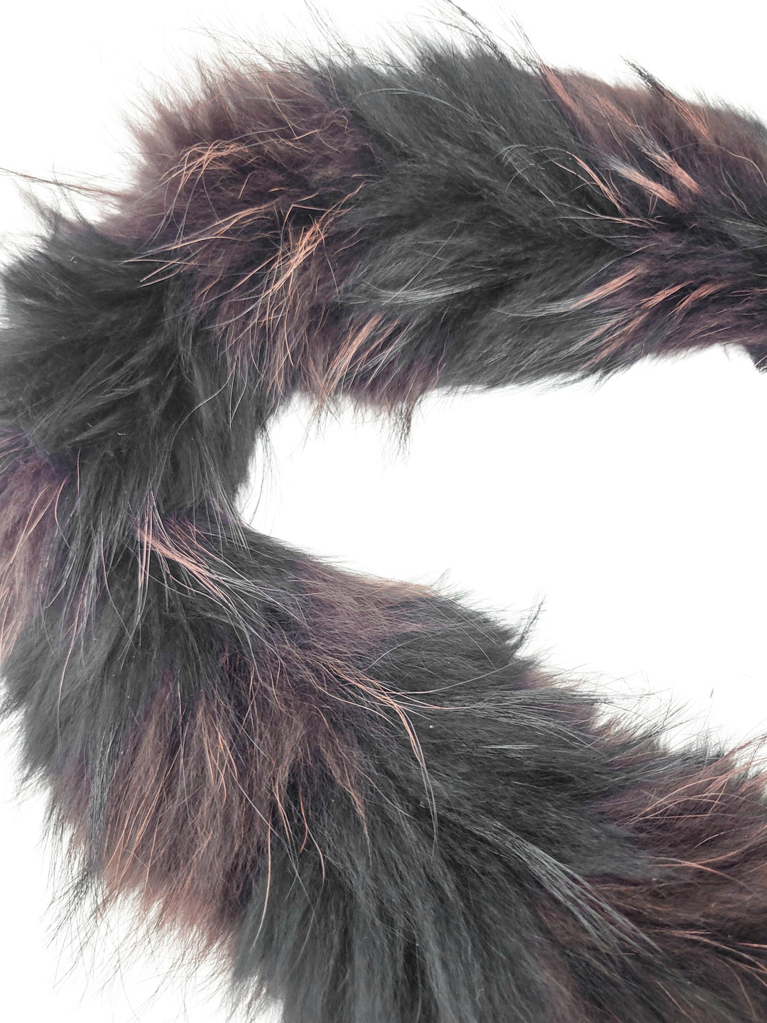 Yves Salomon Infinity Fur Scarf in Black/Brown - Discounts on Yves Salomon at UAL