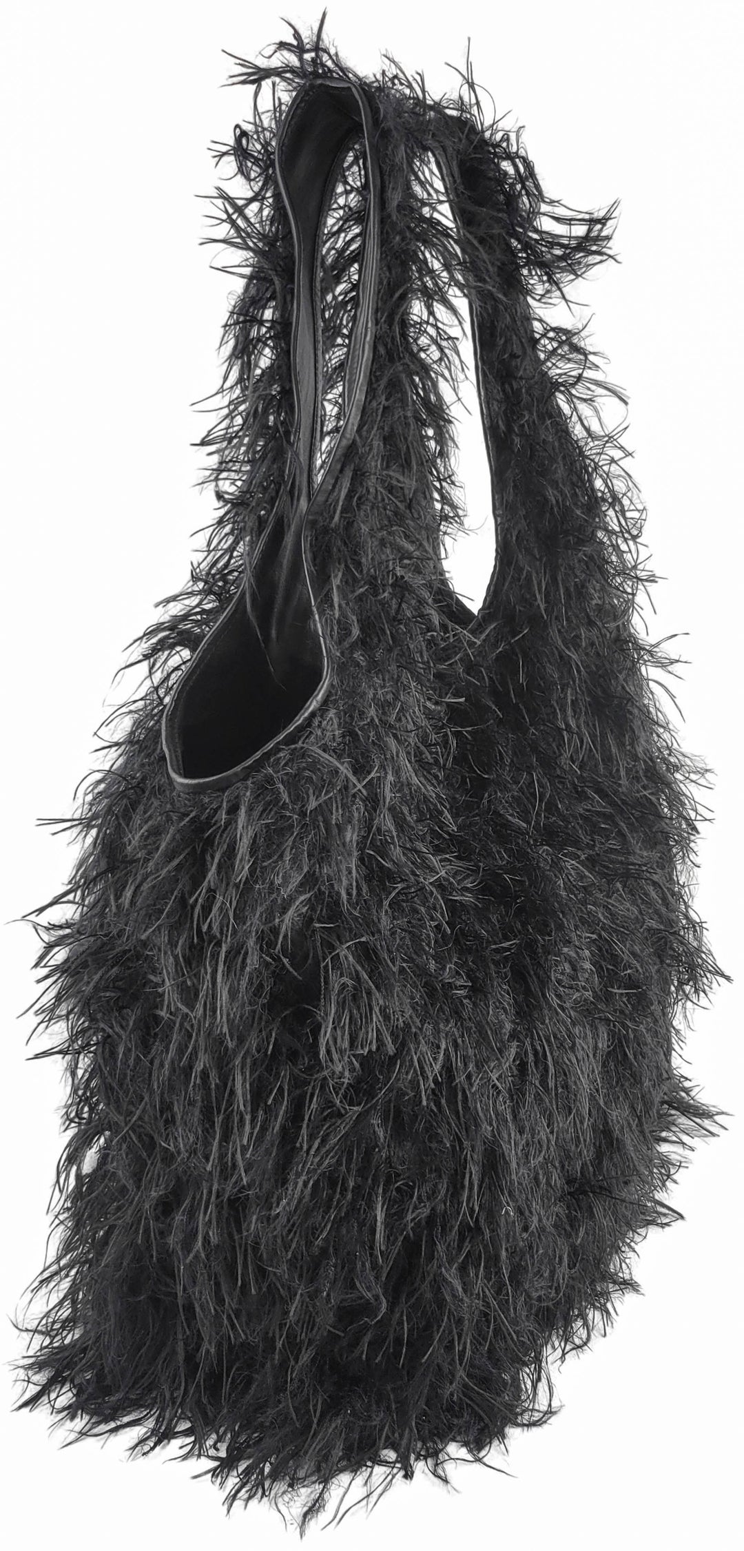 Dries Van Noten Marche Large Fringed Tote Bag in Black - Discounts on Dries Van Noten at UAL