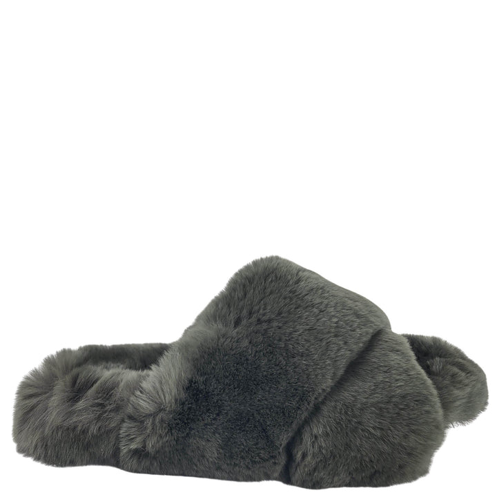 Yves Salomon Fur Slides in Amazon - Discounts on Yves Salomon at UAL