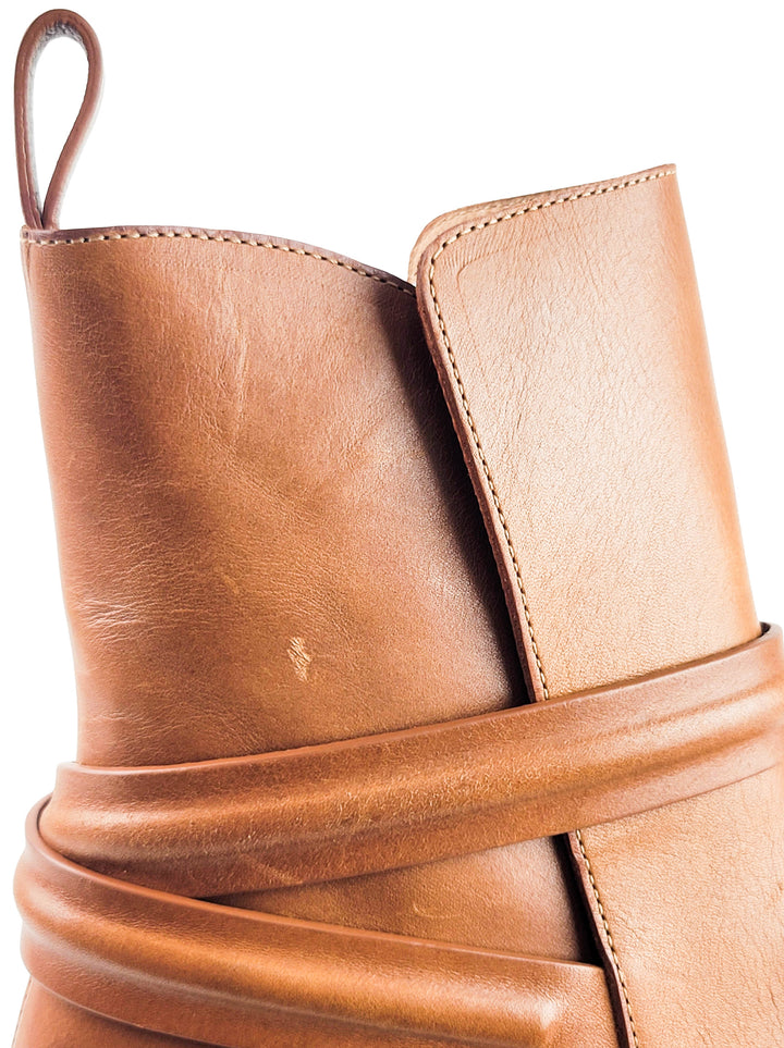 Ulla Johnson Lennon Boots in in Light Brown - Discounts on Ulla Johnson at UAL