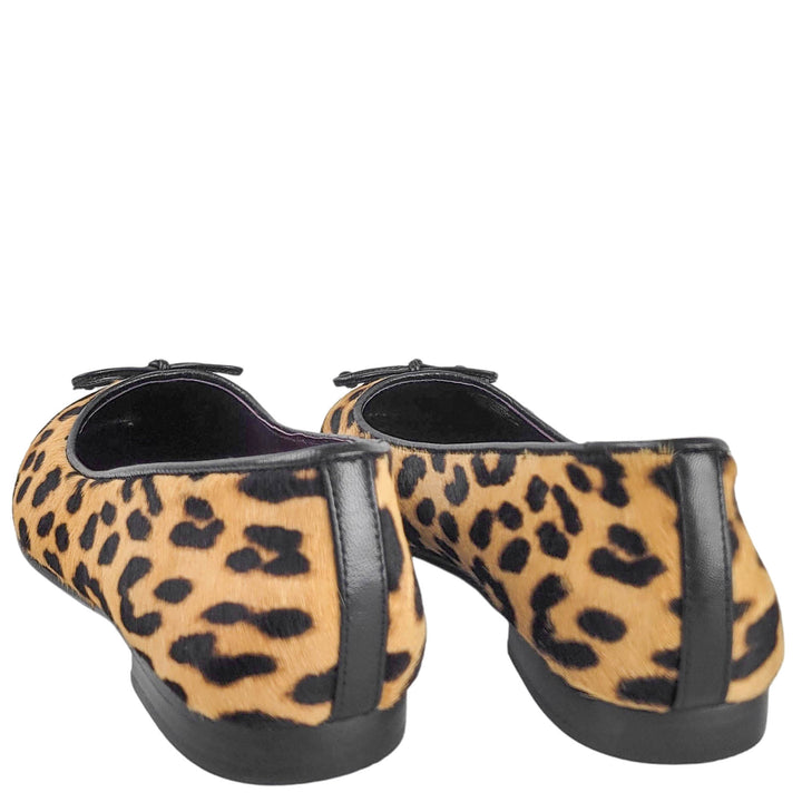 Tory Burch Ballet Flats in Classic Leopard - Discounts on Tory Burch at UAL