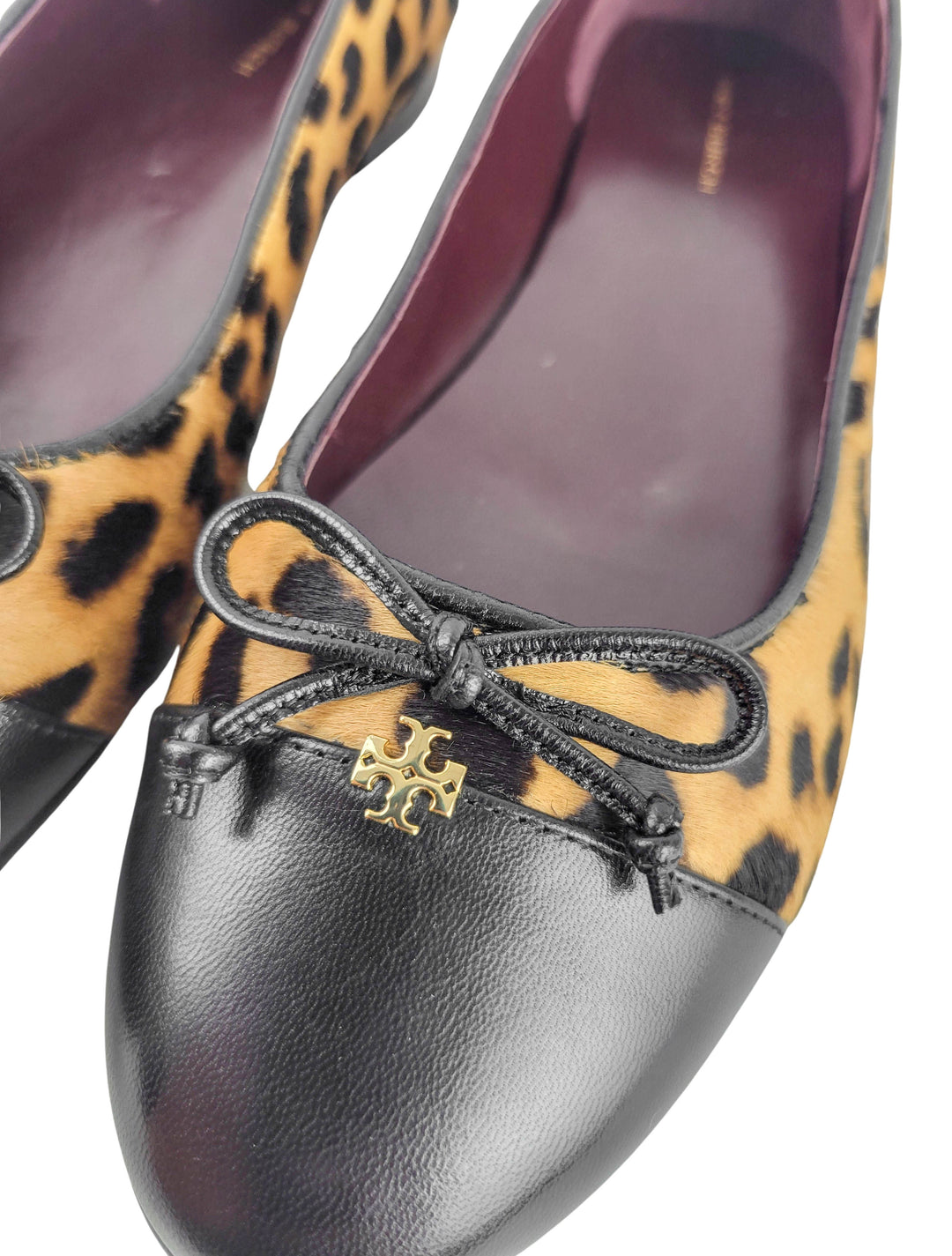 Tory Burch Ballet Flats in Classic Leopard - Discounts on Tory Burch at UAL