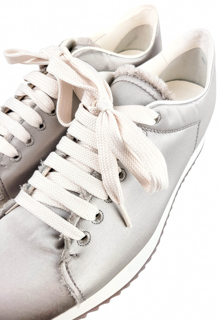 Pedro Garcia Orinda Satin Sneakers in Pipa - Discounts on Pedro García at UAL