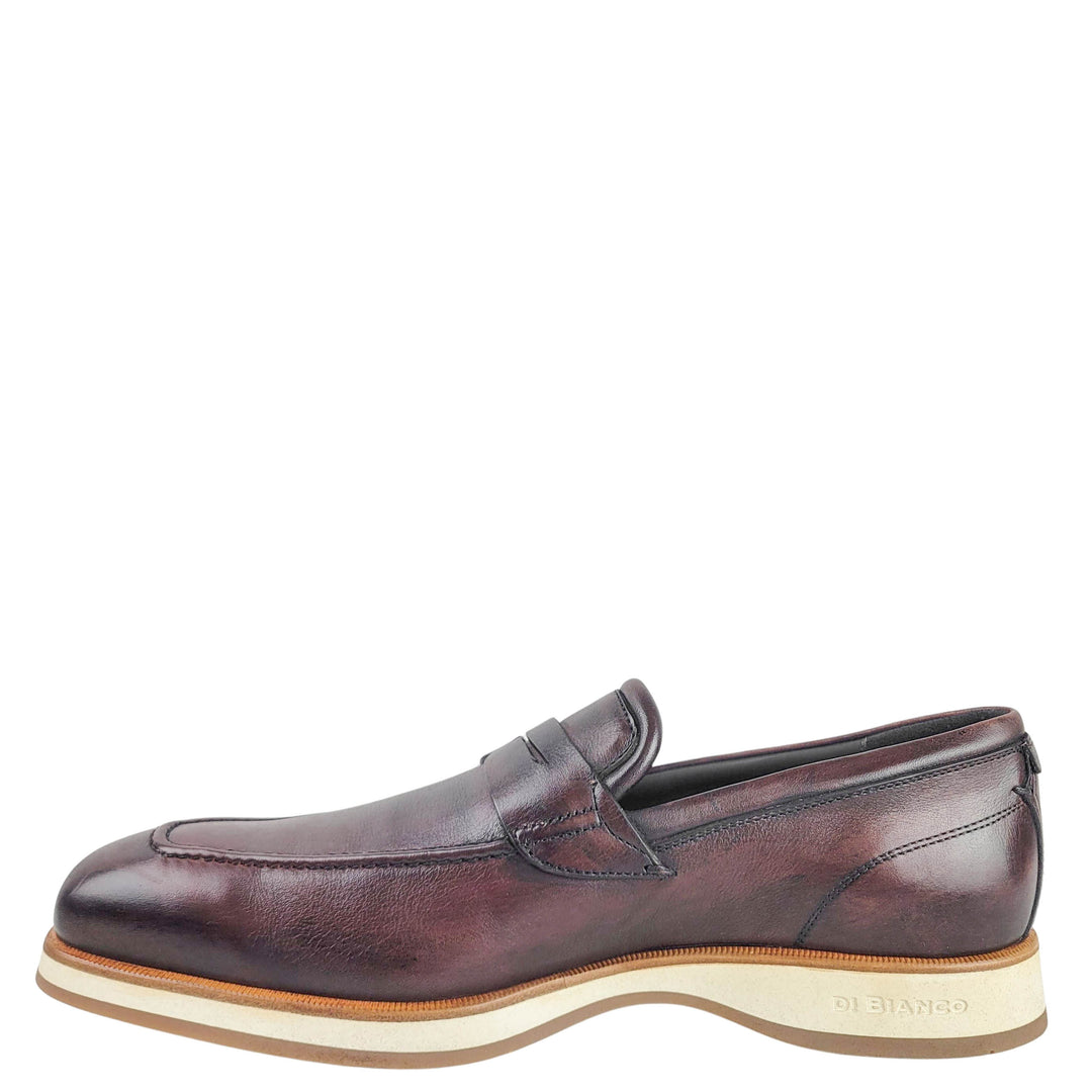 Di Bianco Loafers in Chestnut - Discounts on Di Bianco at UAL