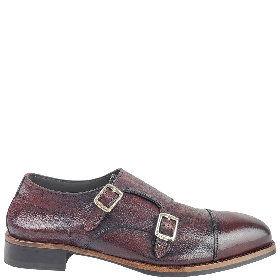 Di Bianco Dress Shoes with Buckle Detail in Dark Brown - Discounts on Di Bianco at UAL