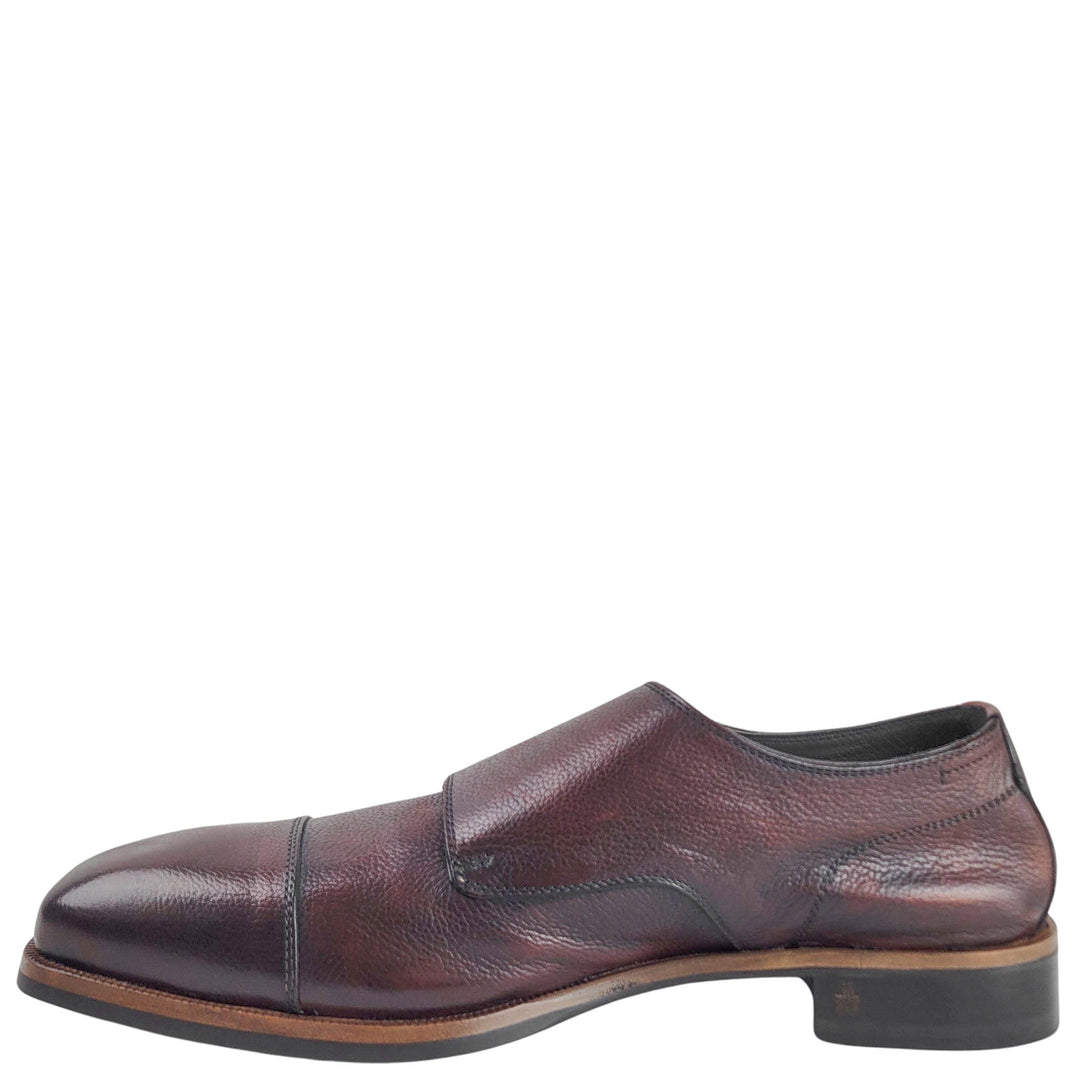 Di Bianco Dress Shoes with Buckle Detail in Dark Brown - Discounts on Di Bianco at UAL