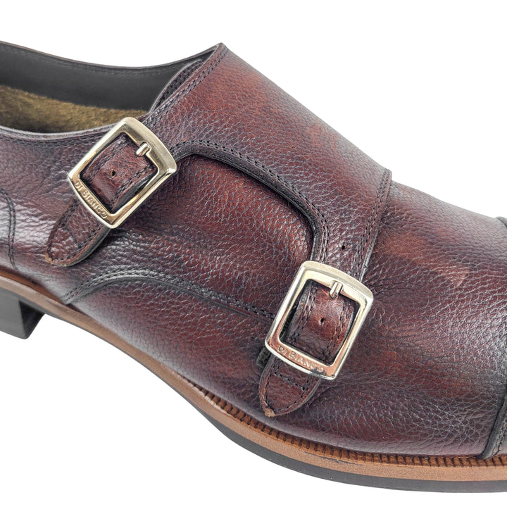 Di Bianco Dress Shoes with Buckle Detail in Dark Brown - Discounts on Di Bianco at UAL