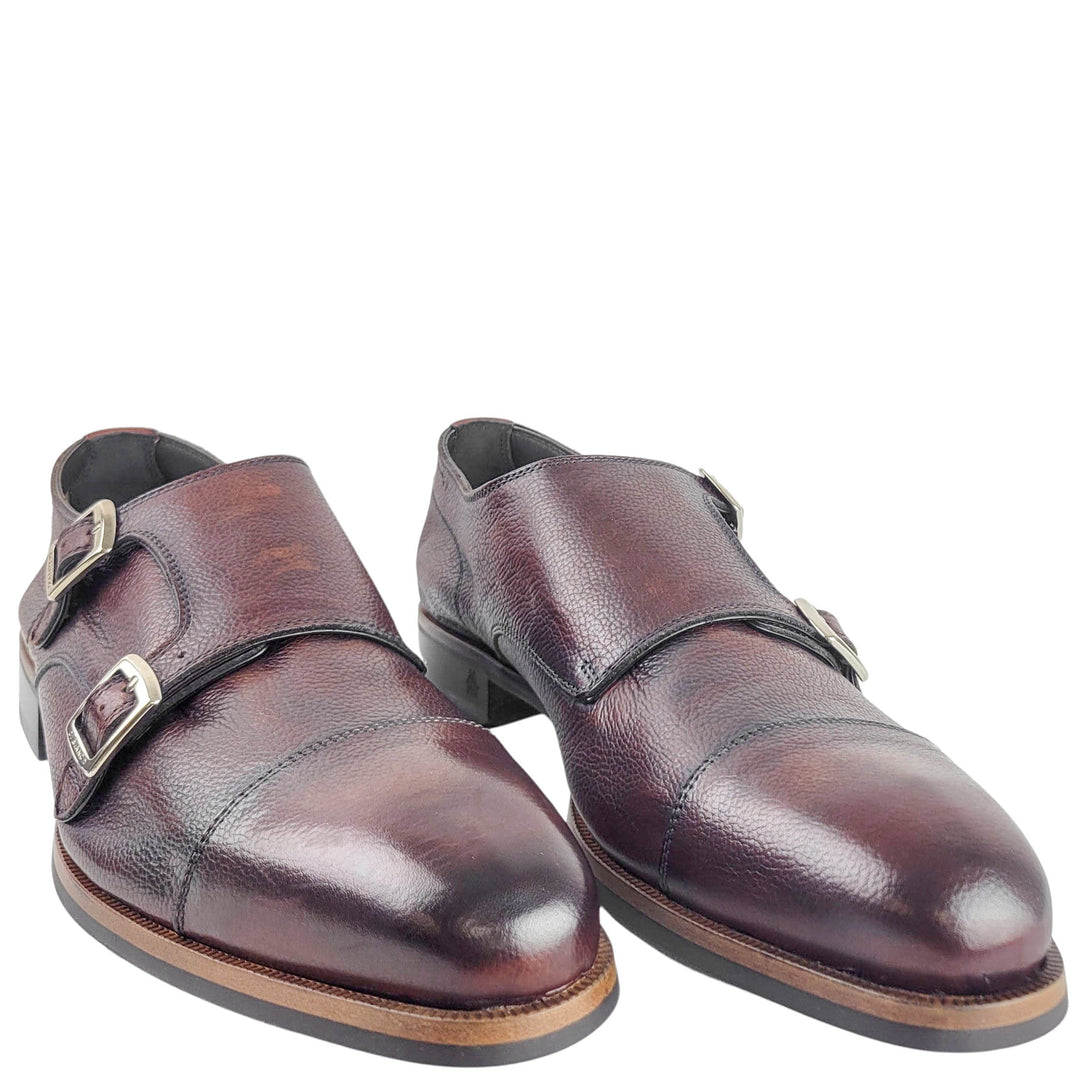 Di Bianco Dress Shoes with Buckle Detail in Dark Brown - Discounts on Di Bianco at UAL