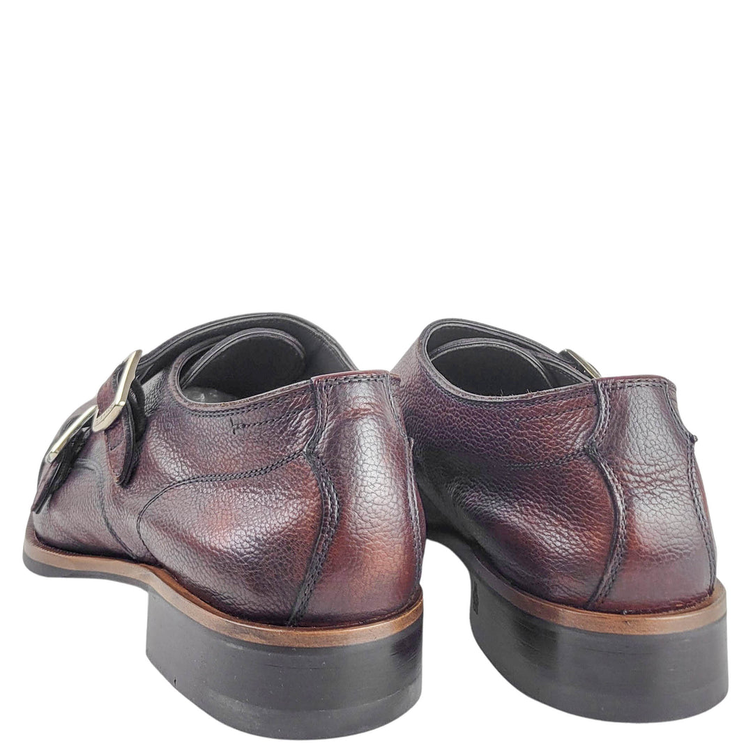 Di Bianco Dress Shoes with Buckle Detail in Dark Brown - Discounts on Di Bianco at UAL