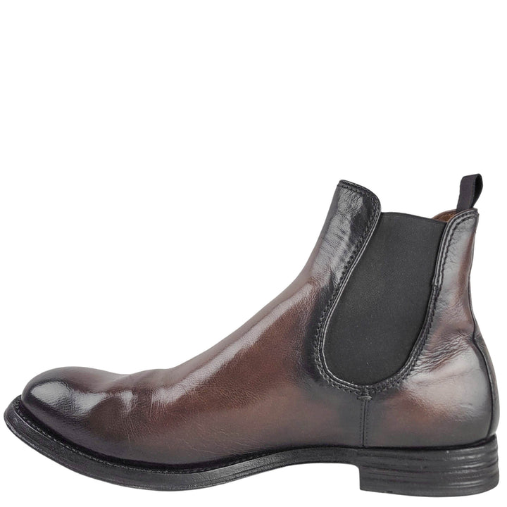 Officine Creative Chelsea Boots in Dark Brown - Discounts on Officine Creative at UAL