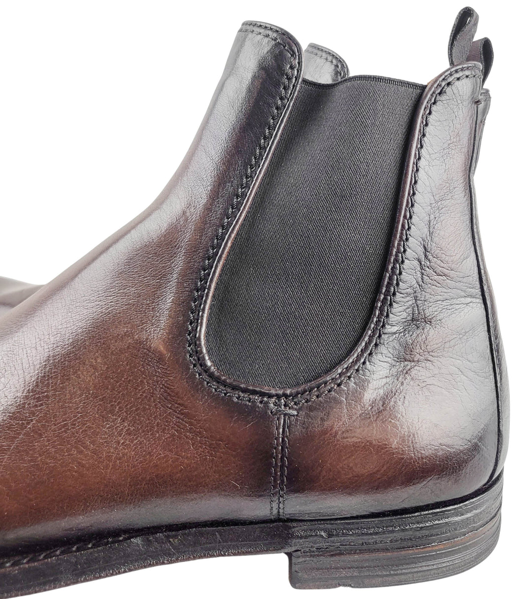 Officine Creative Chelsea Boots in Dark Brown - Discounts on Officine Creative at UAL