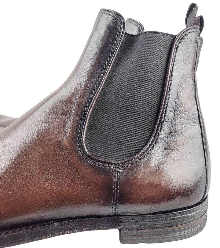 Officine Creative Chelsea Boots in Dark Brown - Discounts on Officine Creative at UAL