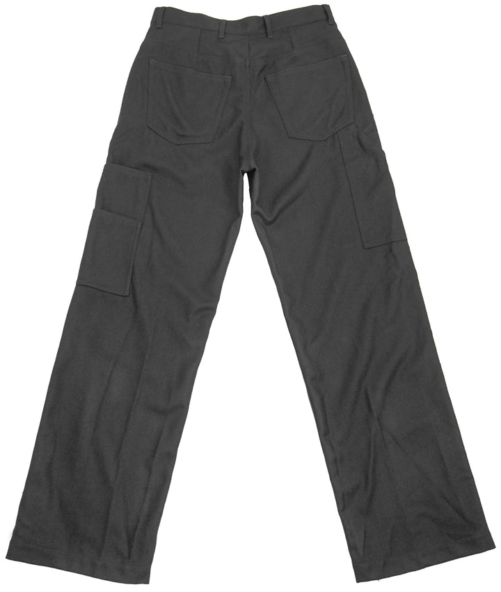 Dries Van Noten Wool Trousers in Navy