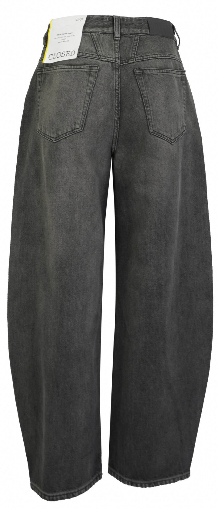 Closed Jazzie Barrel Jeans in Mid Grey - Discounts on Closed at UAL